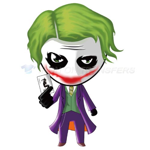 Joker Iron-on Stickers (Heat Transfers)NO.484